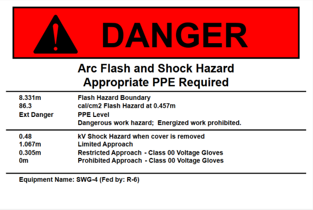 Arc Flash Hazard Analysis